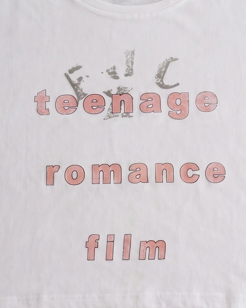 Teenage Romance Film — White