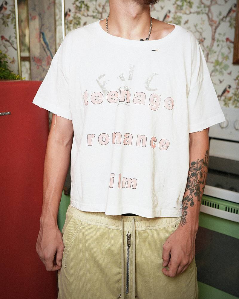 teenage romance white worn, look 3