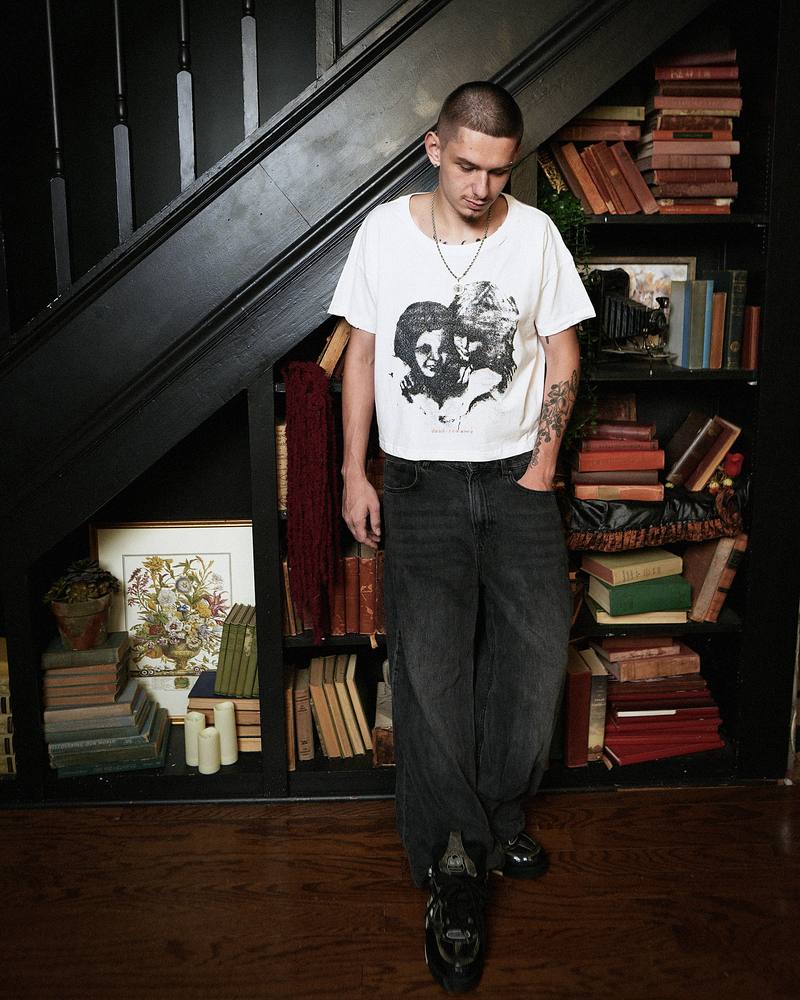 silent love white worn, look 12